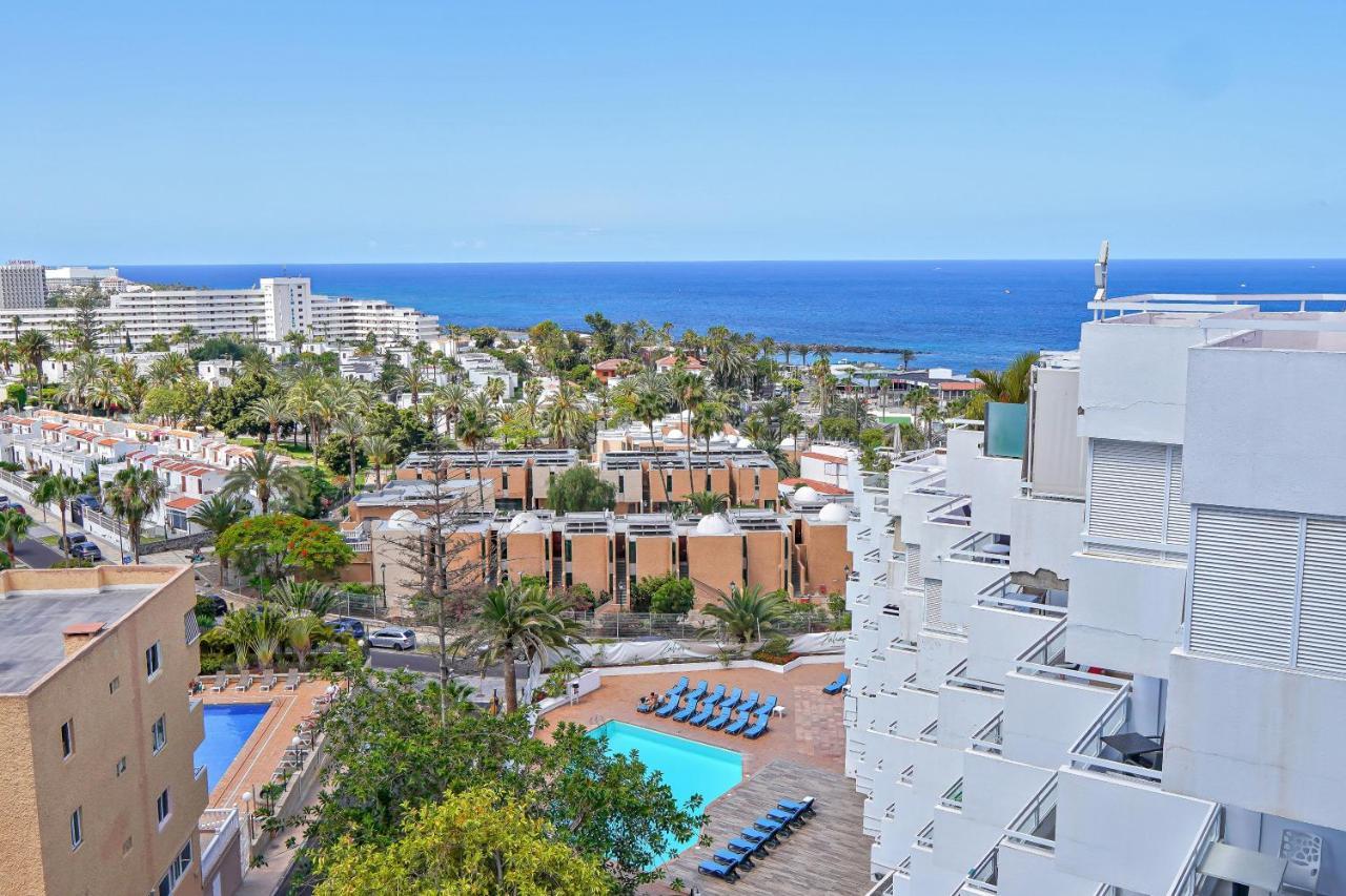 Modern Studio With A Sea View And Pool Access Ponderosa 801 Playa de las Américas Exterior foto