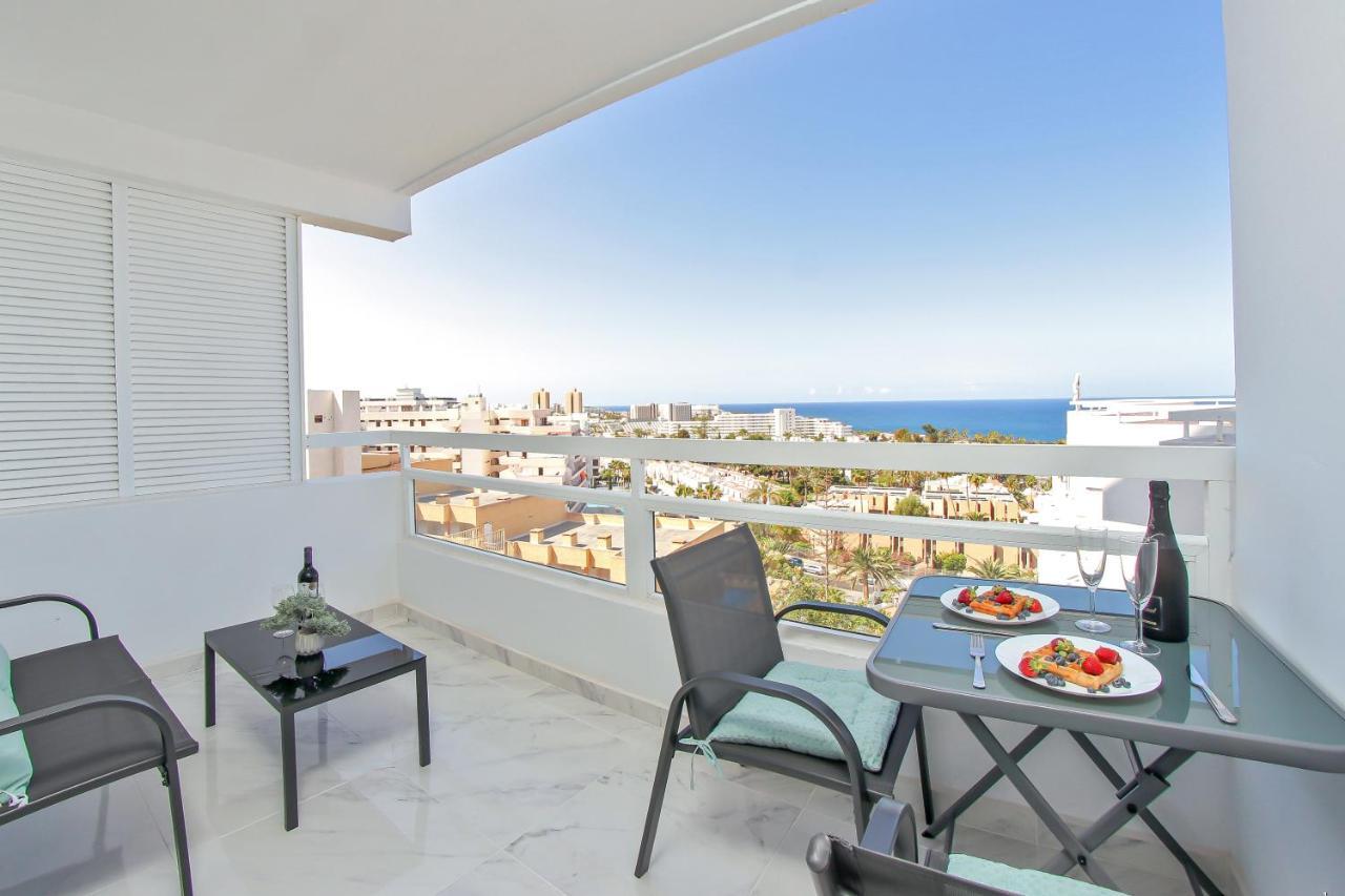 Modern Studio With A Sea View And Pool Access Ponderosa 801 Playa de las Américas Exterior foto