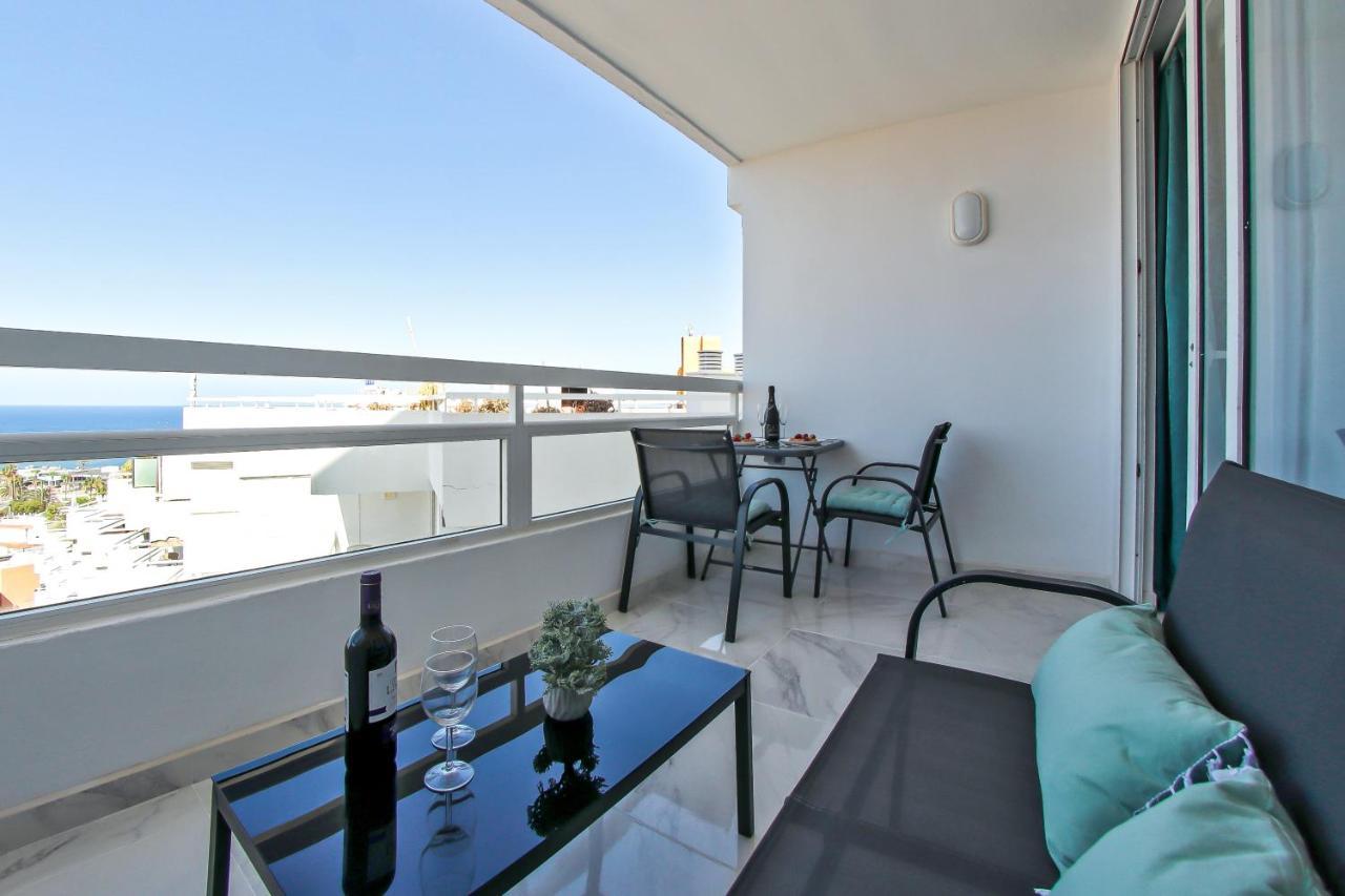 Modern Studio With A Sea View And Pool Access Ponderosa 801 Playa de las Américas Exterior foto