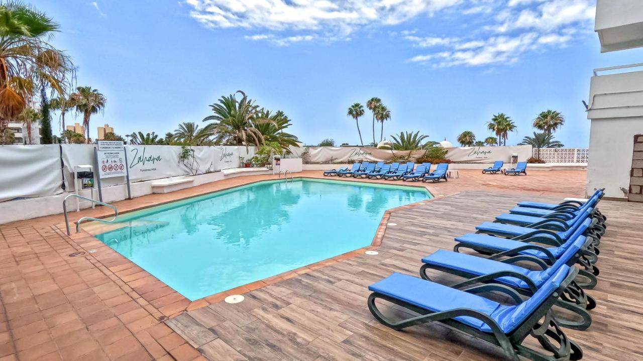 Modern Studio With A Sea View And Pool Access Ponderosa 801 Playa de las Américas Exterior foto